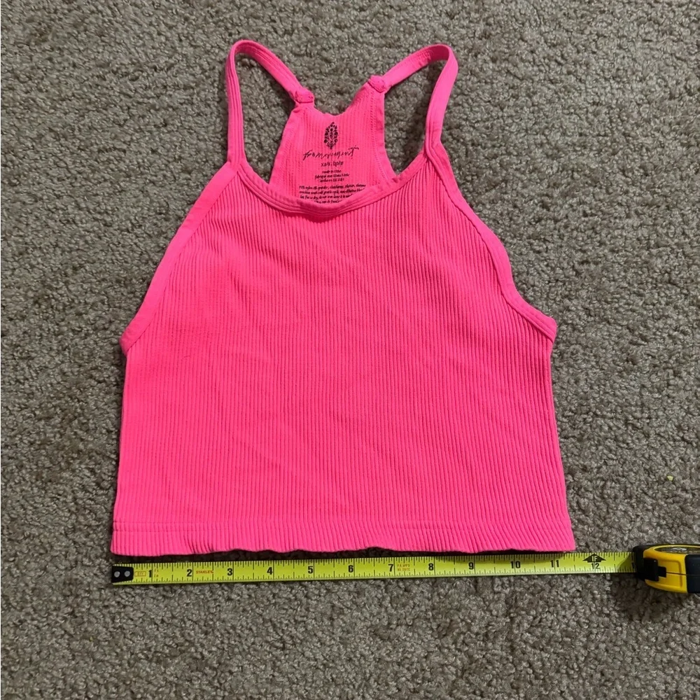 Free People Movement Happiness Runs Crop Pink Size XS/S